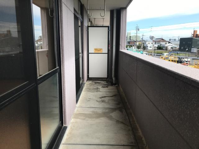 エクセルハイム１０のバルコニー|ベランダ