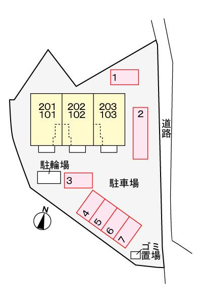 プリムローズＫＭ　　刈谷市近郊の賃貸ならクラスホーム刈谷店の外観パース