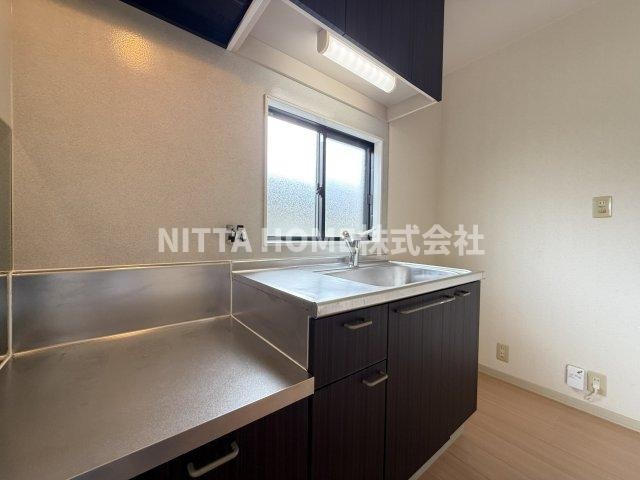 エスポワールのキッチン|ガスコンロ設置OK◎