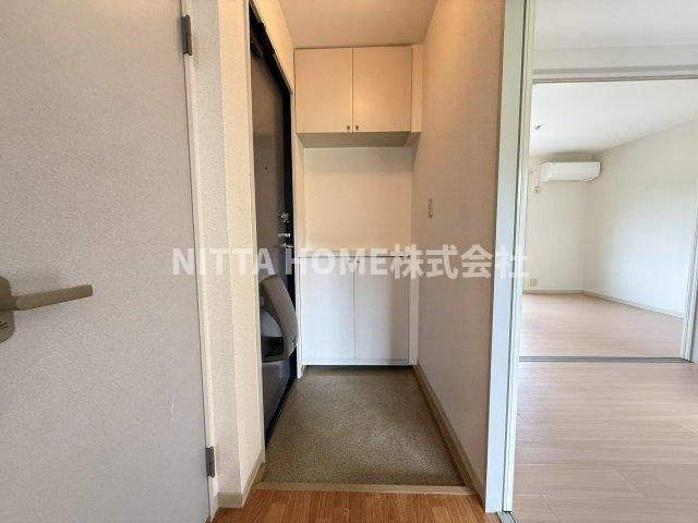 エスポワールの玄関|シューズボックス付き◎