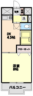 【間取り】 | ラ・フォーレI