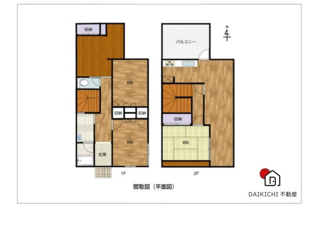 【間取り】 | 桶川市泉1丁目　中古戸建