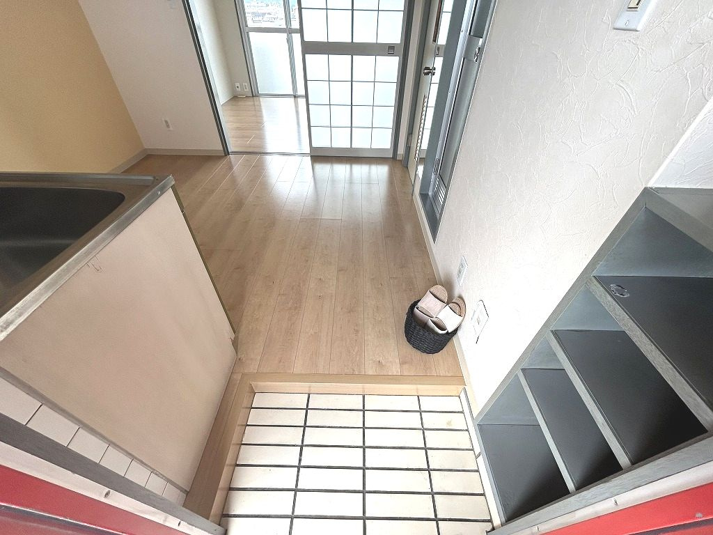 鏡川コートハウスの玄関|玄関です