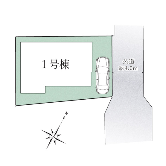 【区画図】 | ご家族様のプライベート空間が確保できる素敵な間取りです。また敷地ゆったりですので、おうち時間を楽しむのにもぴったりですね♪
