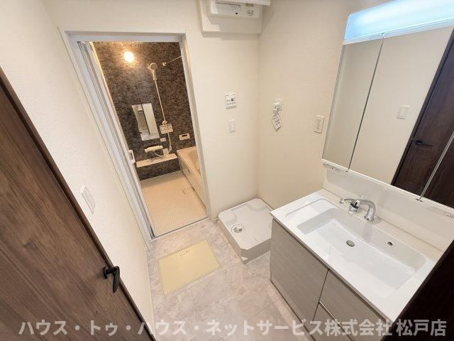 lala mia．の洗面所