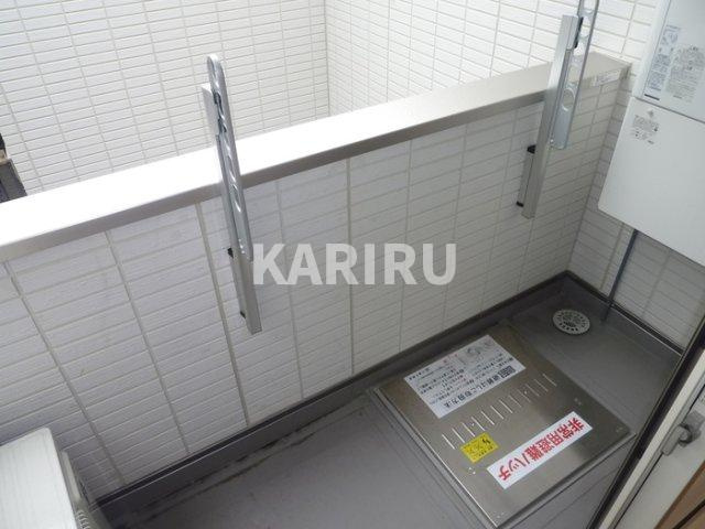 スカイコート鶴橋のバルコニー