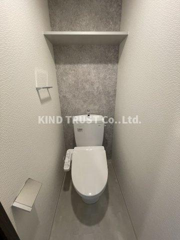 S-RESIDENCE大阪同心のトイレ|コンパクトで使いやすいトイレです