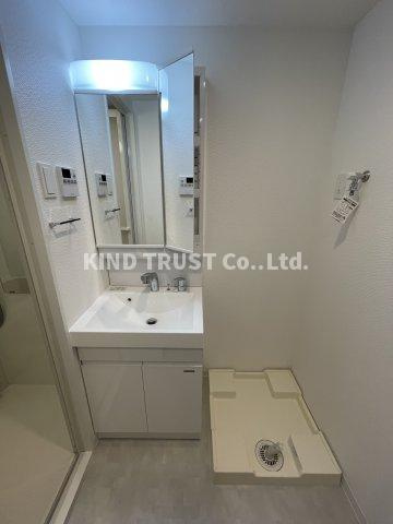 S-RESIDENCE大阪同心の洗面所|コンパクトで使いやすい洗面所