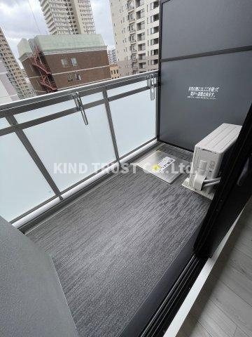 S-RESIDENCE大阪同心のバルコニー|お洗濯にも便利なバルコニー付き