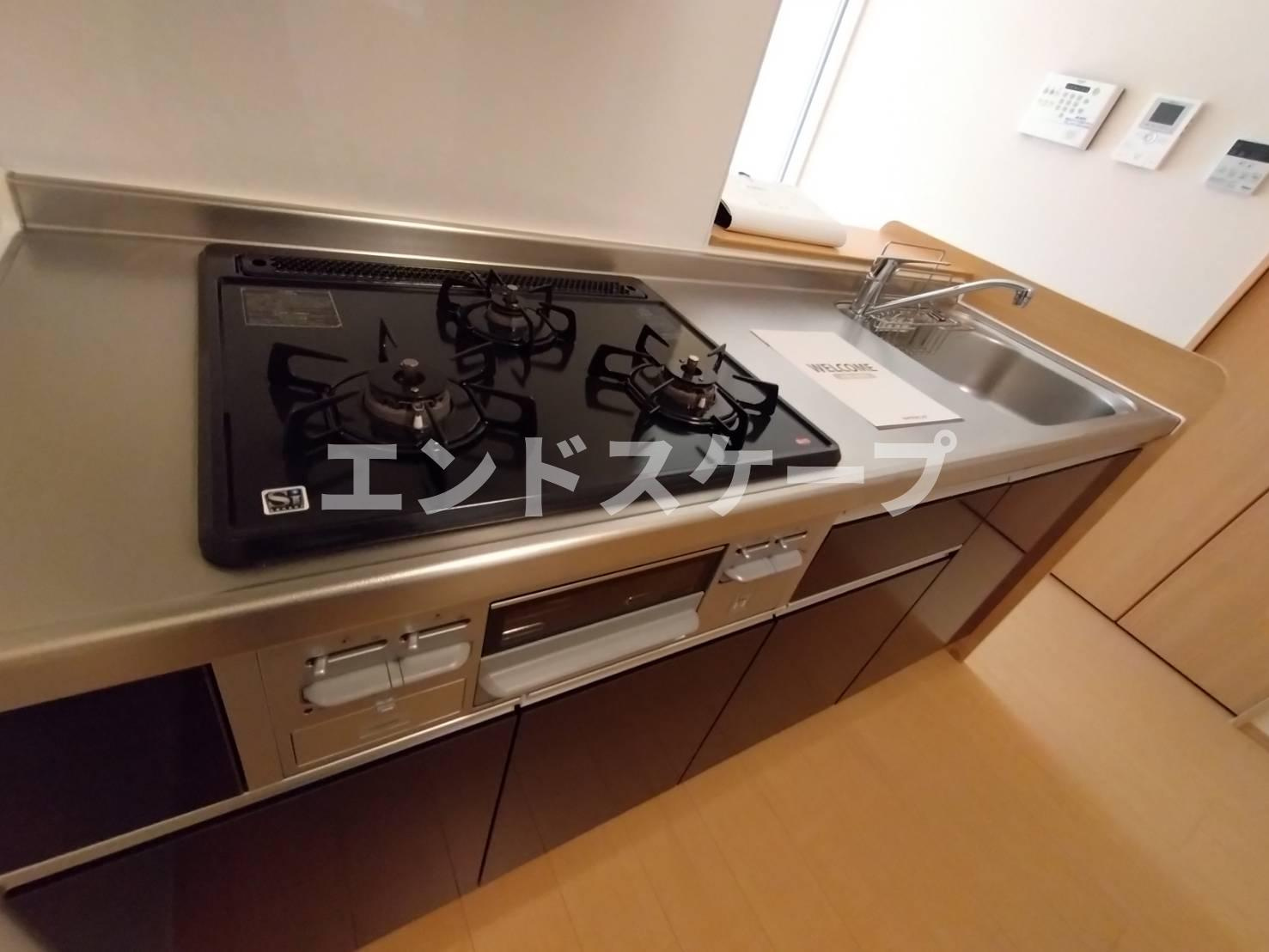 ロザージュのキッチン|高崎、前橋エリアのお部屋探しはエンドスケープまで！お客様の理想お聞かせ下さい♪