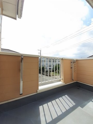 シャンブル・エイトのバルコニー