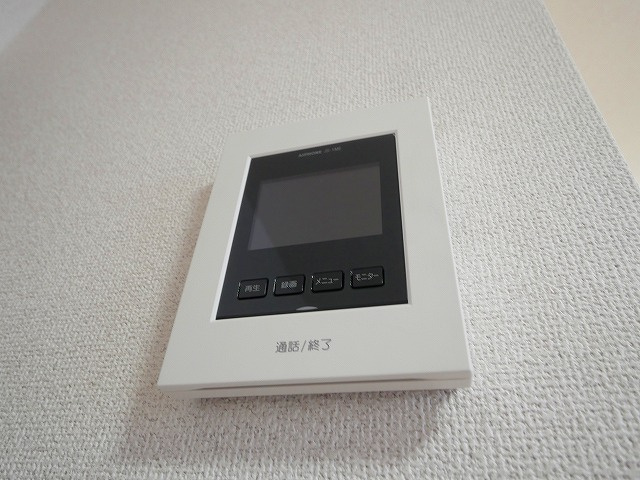 ブリーズ大安寺Ｂ　Ｃのセキュリティ|モニター付きインターホンです