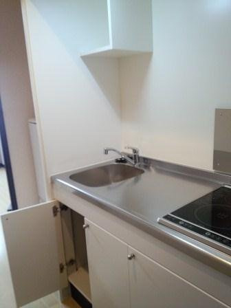 レオネクストすみれのキッチン|2口コンロのIHラジエントヒーターとなります