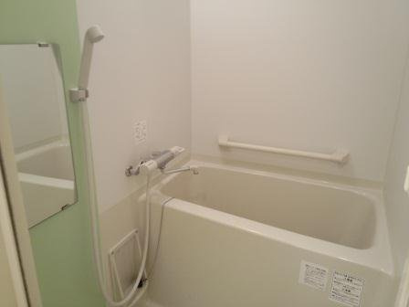 レオネクストすみれの浴室|浴室乾燥機が付いています