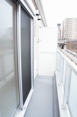 リブリ・シャルマンのバルコニー|お洗濯にも便利なバルコニー付き