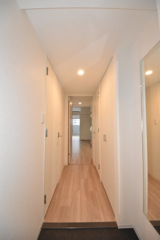 セレニテ難波リアンの玄関