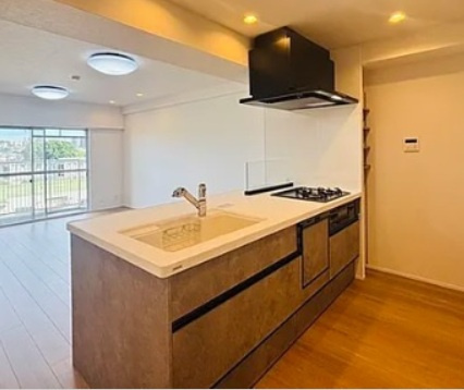 入間ビレッジ８号棟のキッチン|きれいなキッチンです