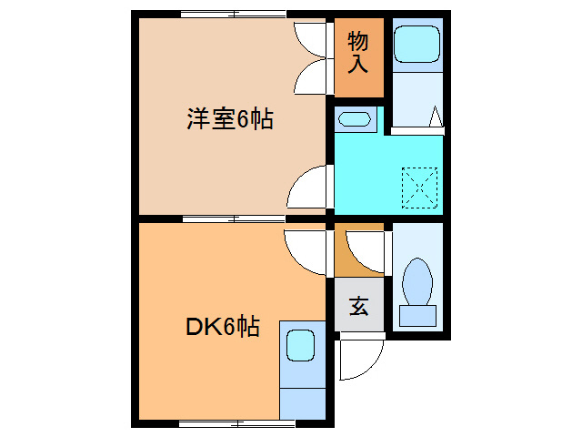 パールハイツの間取り