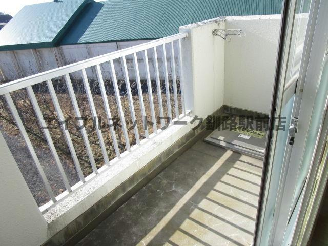 パシフィックマンションりんこうⅡのバルコニー