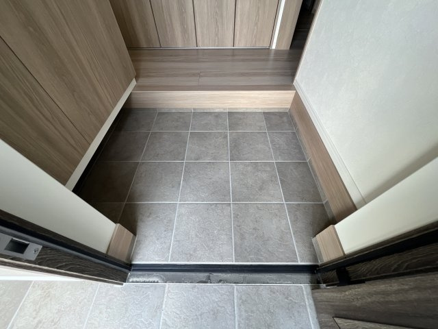 蒲田貸戸建の玄関