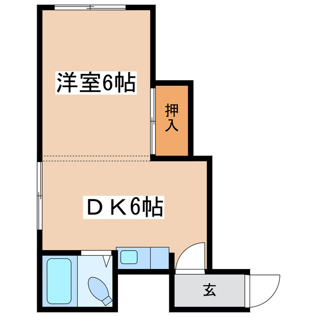 ハウスＳＫの間取り