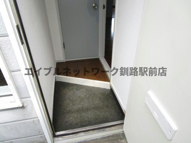 ハイツ中村Ａの玄関