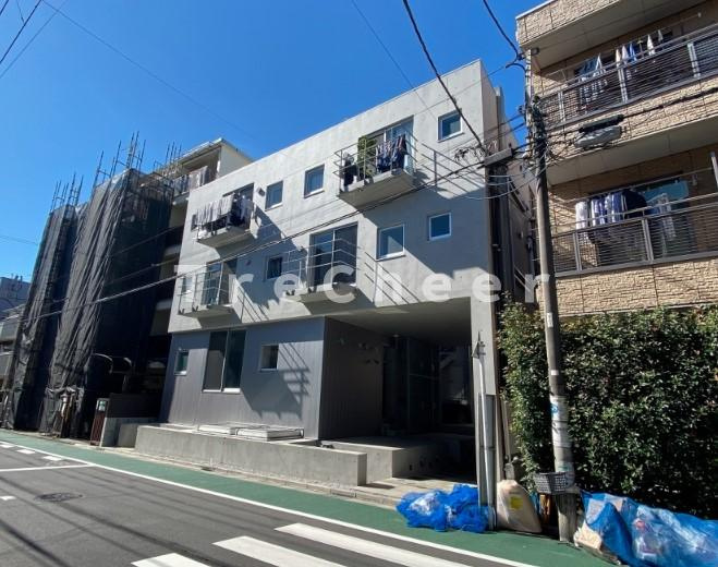 双葉町のアパートメントの外観