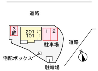 【駐車場】