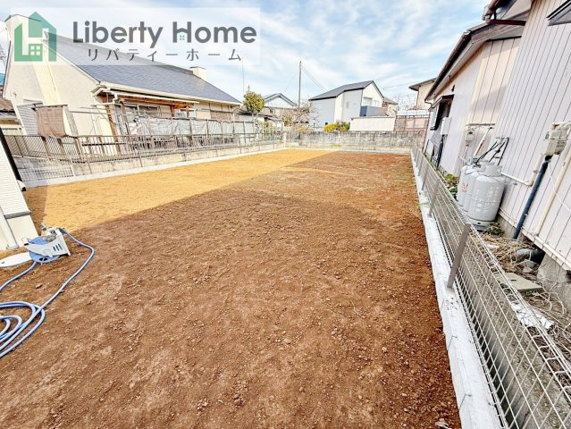 土浦市真鍋9期　新築戸建の庭