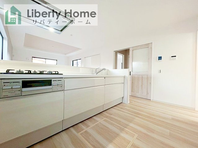 土浦市真鍋9期　新築戸建のキッチン