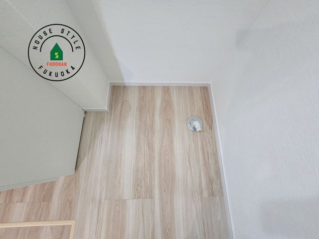 太宰府市朱雀4丁目第1-4棟（2号棟）　のランドリースペース|ランドリースペースとなります。広々して有効的にご使用できます。 