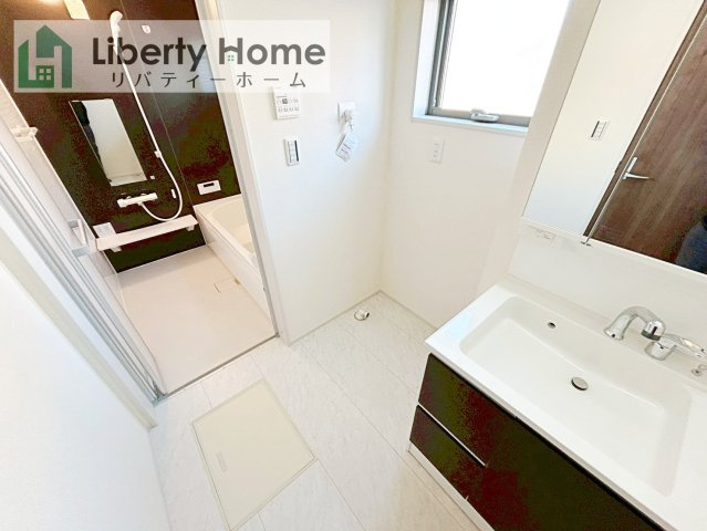 第1取手市野々井　新築戸建の脱衣所