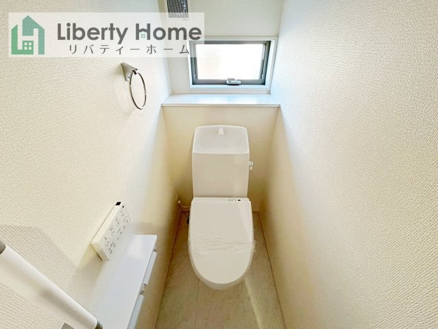 第1取手市野々井　新築戸建のトイレ
