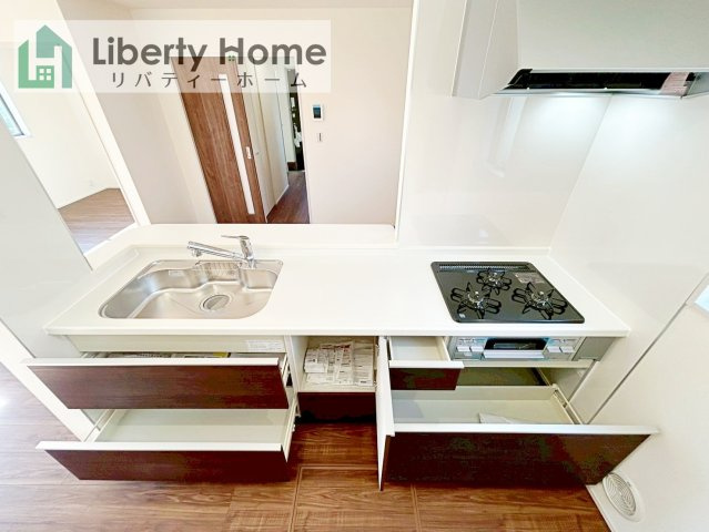 第1取手市野々井　新築戸建のキッチン