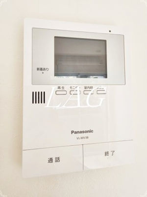 【セキュリティ】 | アーバンハウス岩槻 | モニター付きインターフォンです。（同仕様です。）