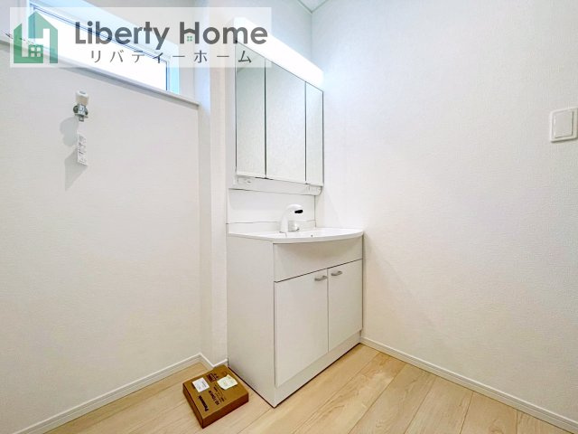 つくば市自由ケ丘第10　新築戸建の独立洗面台