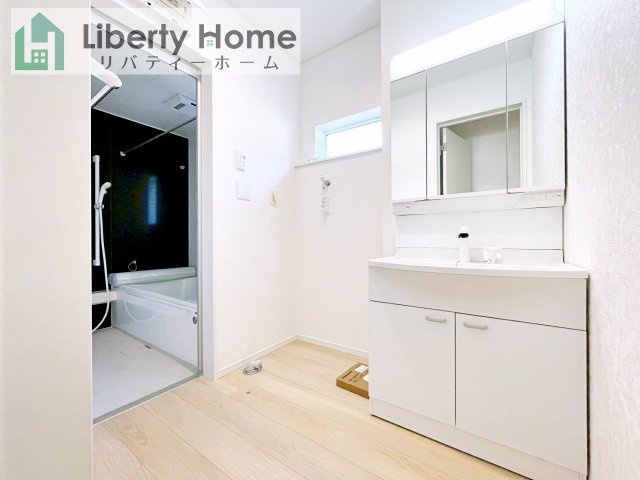 つくば市自由ケ丘第10　新築戸建の脱衣所