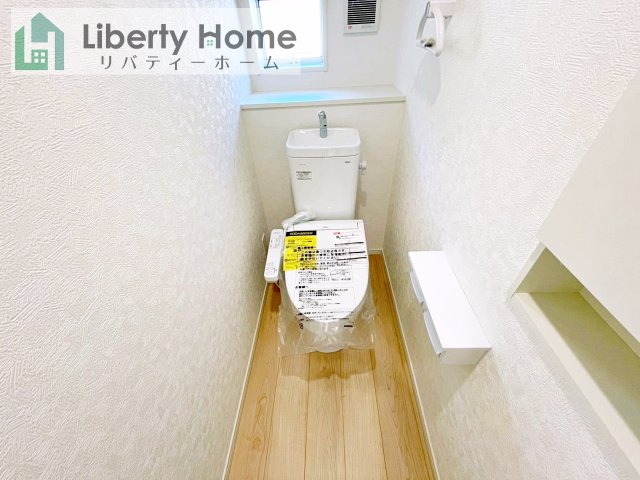つくば市自由ケ丘第10　新築戸建のトイレ