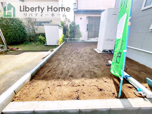 つくば市自由ケ丘第10　新築戸建の庭