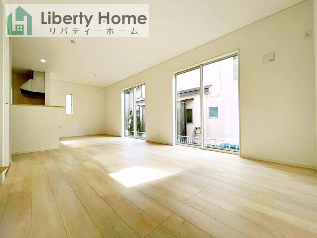 つくば市自由ケ丘第10　新築戸建の居間・リビング