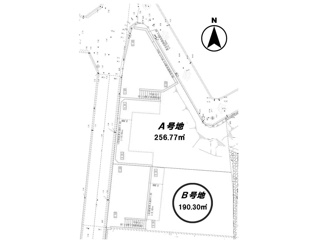 【土地図】 | 奈良市あやめ池南８丁目の売地 全２区画
