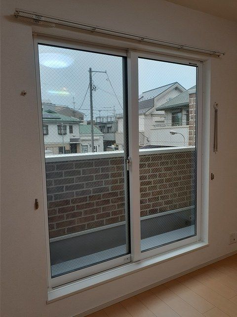 ゼファーコートのバルコニー