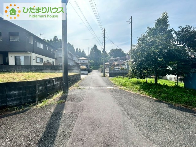 高萩市上手綱　売地の前面道路含む現地写真|全面道路4ｍ