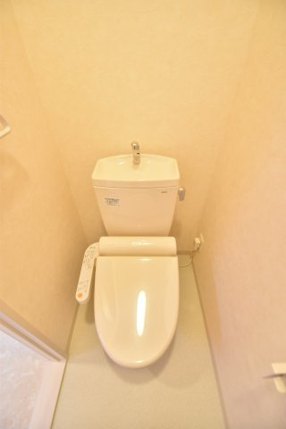 大阪市城東区野江３丁目の賃貸マンションのトイレ