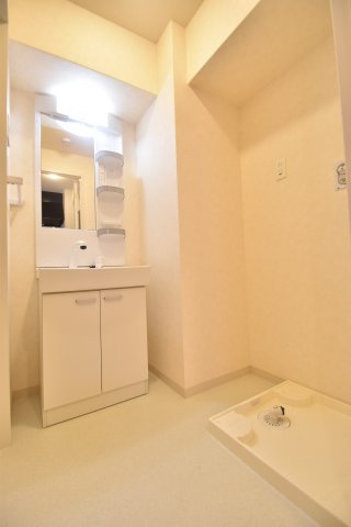 大阪市城東区野江３丁目の賃貸マンションの洗面所