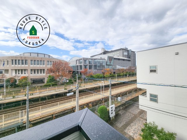 春日市春日原北町5丁目第1-2棟（1号棟）　の展望|眺望や窓からの景色が良いと、家で過ごす時間も快適です。