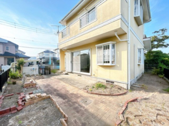 高萩市大字石滝　中古戸建の庭