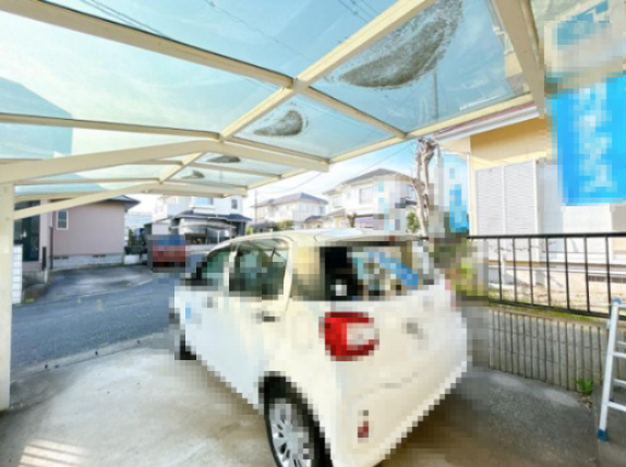 高萩市大字石滝　中古戸建の駐車場