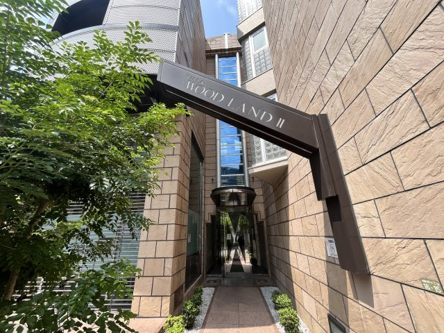 ヴィラウッドランド2　のエントランス