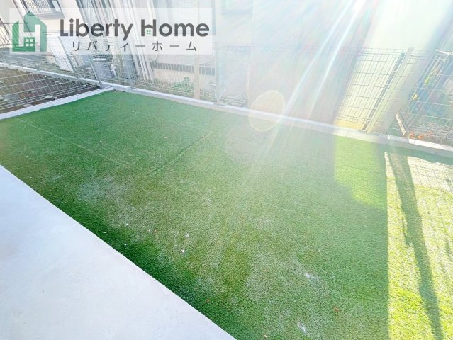 守谷市松前台6丁目　新築戸建　A号棟の庭